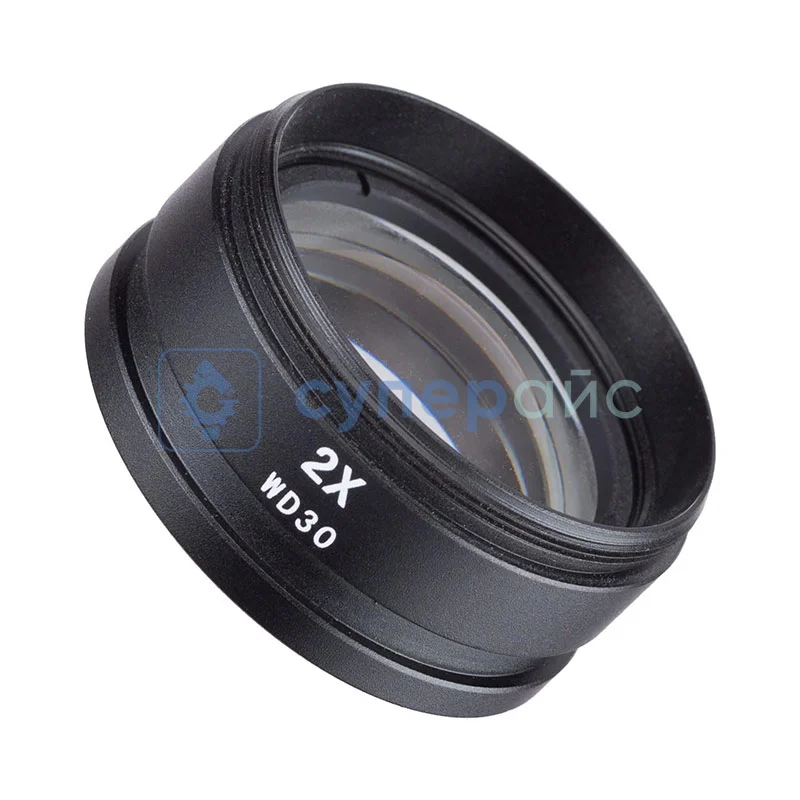 Линза Барлоу AmScope SM20 для стереомикроскопа фото 1