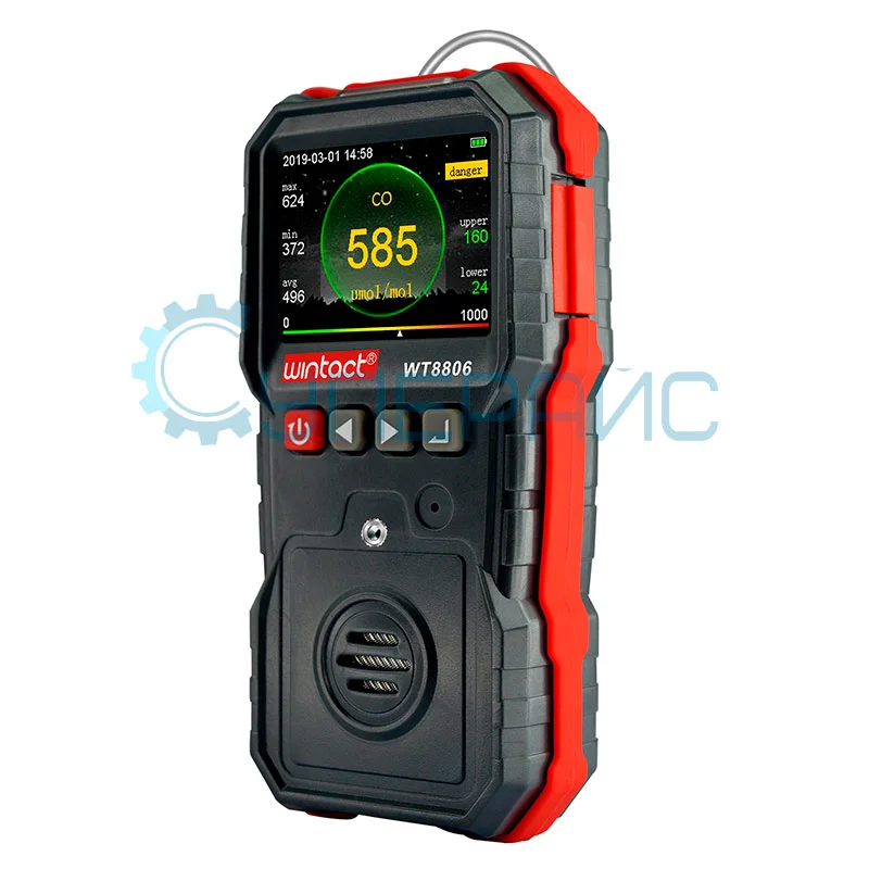 Газоанализатор угарного газа Wintact WT8806 фото 2
