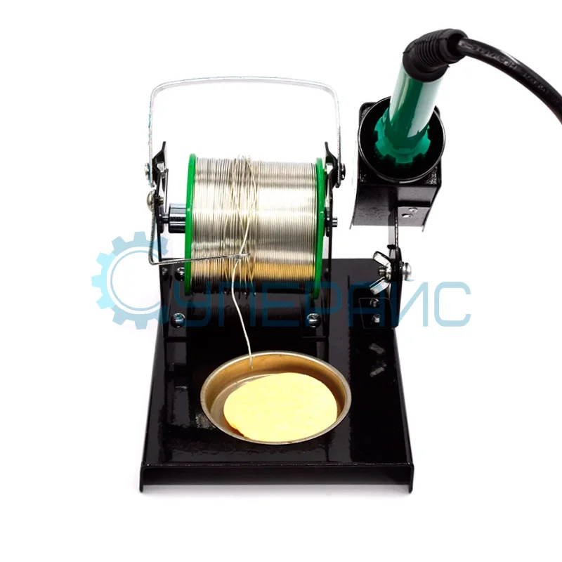 Подставка-держатель паяльника и катушки припоя фото 6