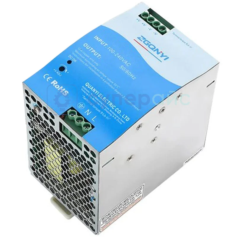 Источник питания под DIN-рейку ZGQNYI NDR-480-36 фото 2
