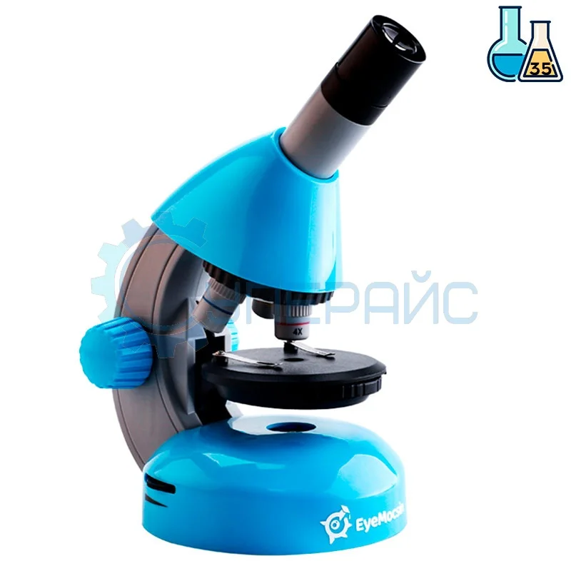Детский микроскоп EyeMocsin 114080М 800X с набором микропрепаратов фото 1