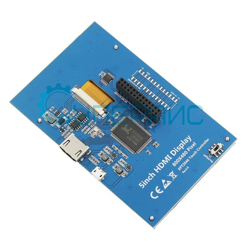 Дисплей 5 дюймов с адаптером (HDMI-HDMI) для Raspberry Pi 3 фото 7