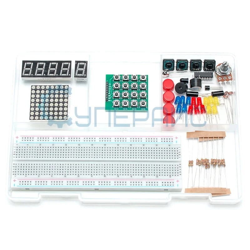 Набор UNO R3 Starter Kit с RFID модулем, контроллером, совместимым со средой Arduino, и 12 уроками в среде Scratch фото 3