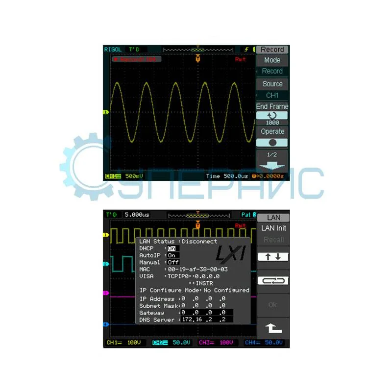 Настольный осциллограф RIGOL DS1104B фото 4