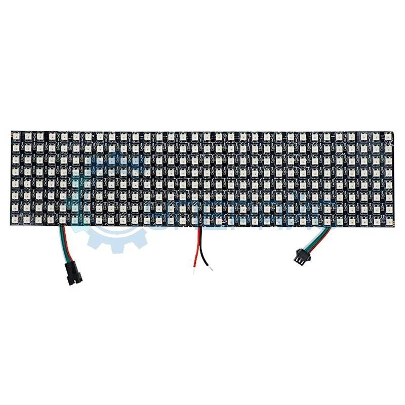 Светодиодная гибкая матрица (панель) 8x32 WS2812B фото 1