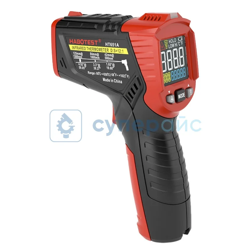 Пирометр цифровой Habotest HТ651А фото 1