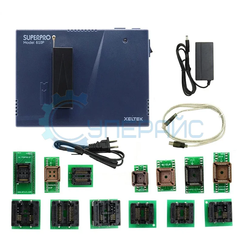 Программатор для микросхем Xeltek SUPERPRO 610P (21 в 1) фото 1