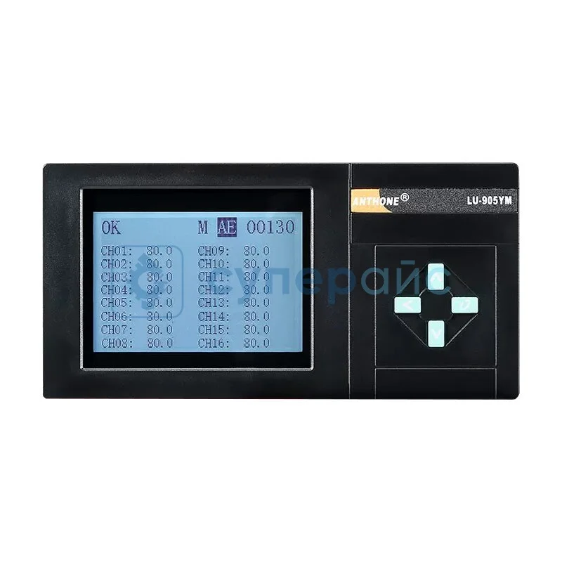 Цифровой измеритель температуры 4-канальный ANTHONE LU-905YM фото 1