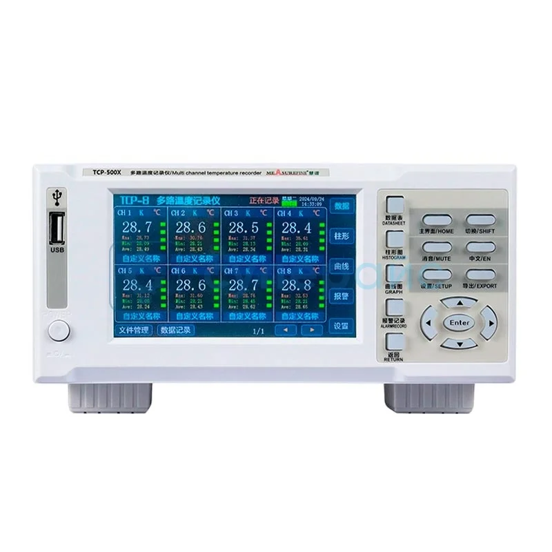 Многоканальный регистратор температуры Bangce TCP-500X-5 фото 1