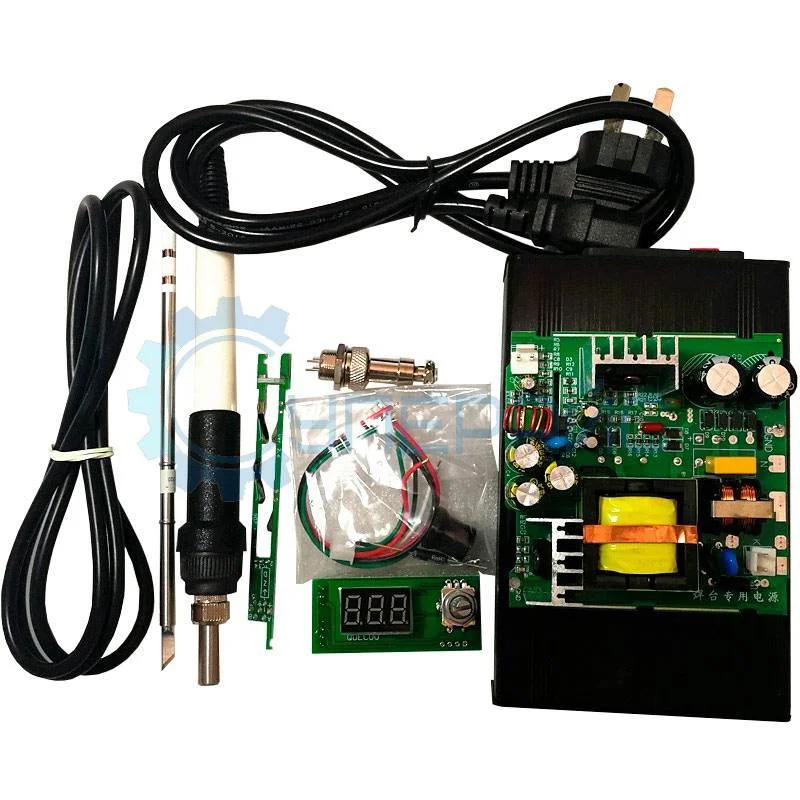 Набор для сборки паяльной станции QUICKO T12-951 с блоком питания и корпусом фото 1