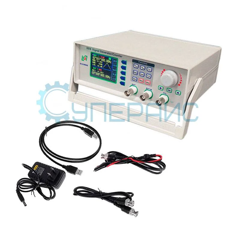 Генератор сигналов QLS2800S-2M с частотомером фото 4