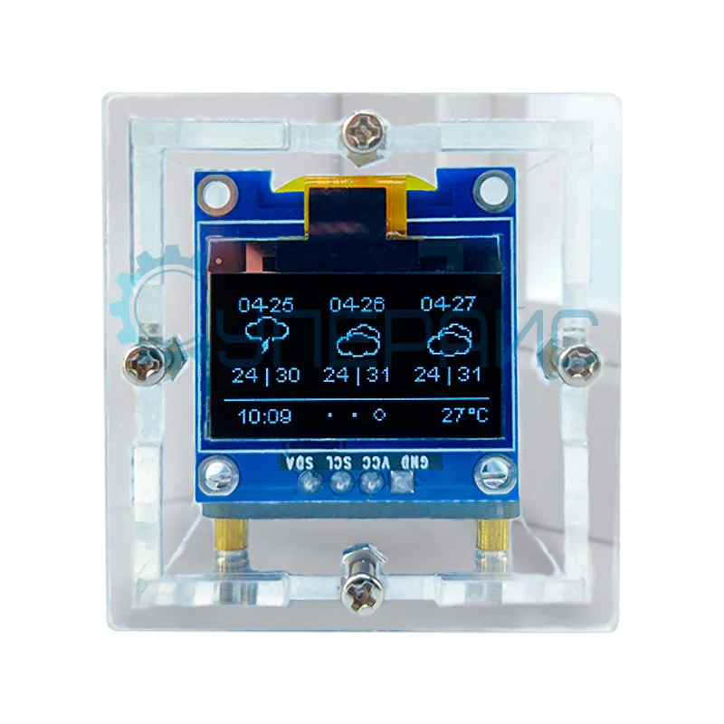 Часы на базе ESP8266 (конструктор) фото 2