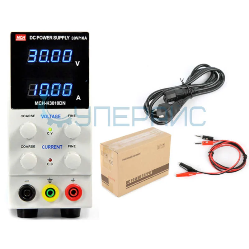 Лабораторный блок питания MCH K3010DN (30 В, 10 А) фото 5