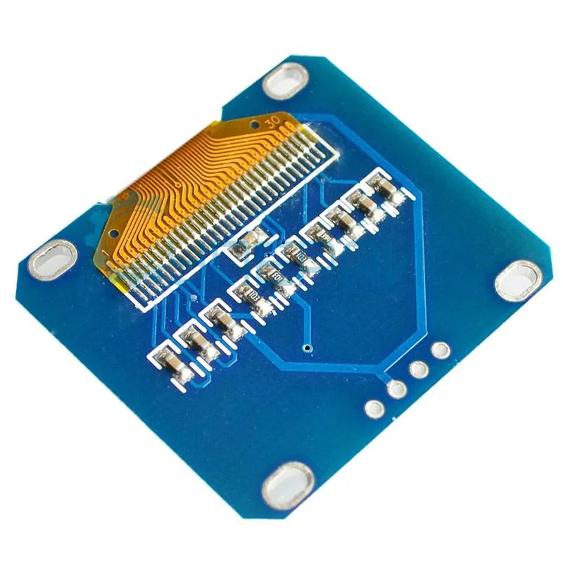 OLED дисплей 1.3 дюйма I2C, 128X64, синий (модуль для Arduino) фото 1