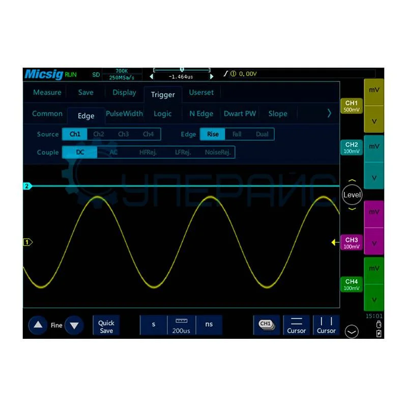 Автомобильный осциллограф Micsig ATO1104 фото 7