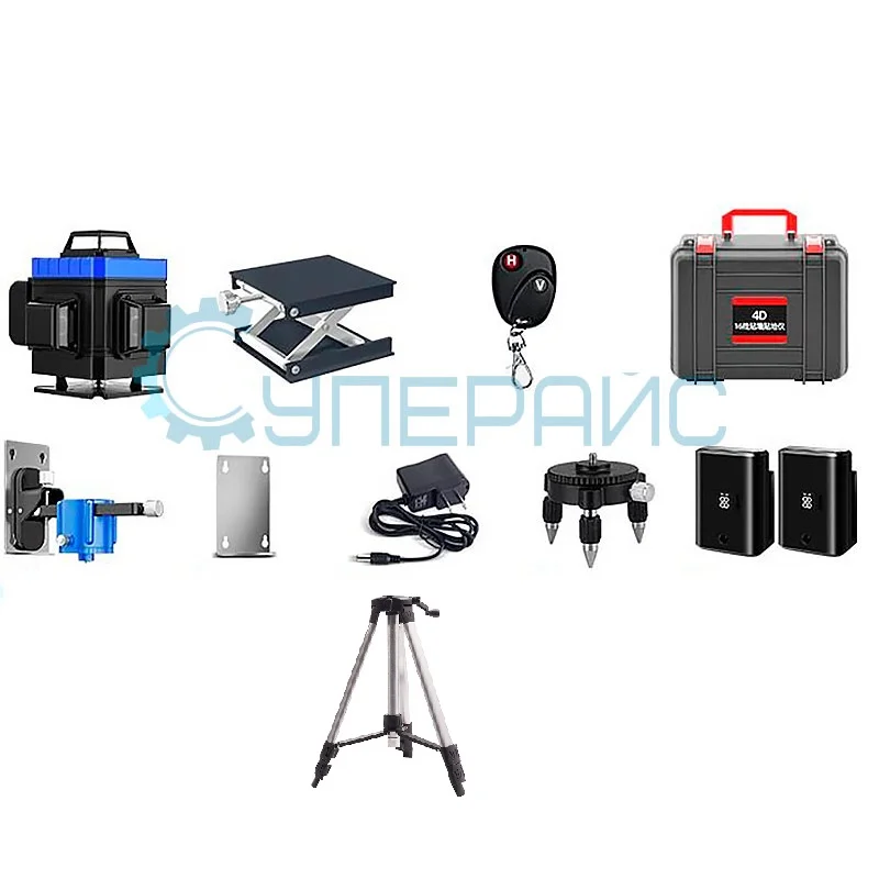 Лазерный уровень MBOOS MBS-10-7 (16 лучей) со штативом фото 16