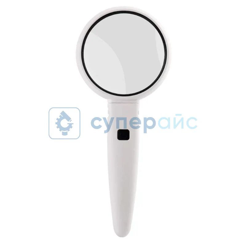 Лупа с LED подсветкой с тремя сменными линзами фото 1