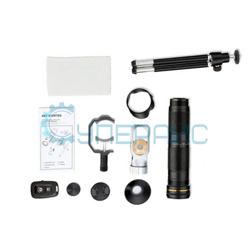 Объектив для телефона 16-35x (пульт ДУ, штатив) фото 6