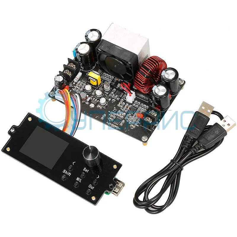 Понижающий модуль YIYIELECTRONIC DPX6012S с USB коммутатором фото 7