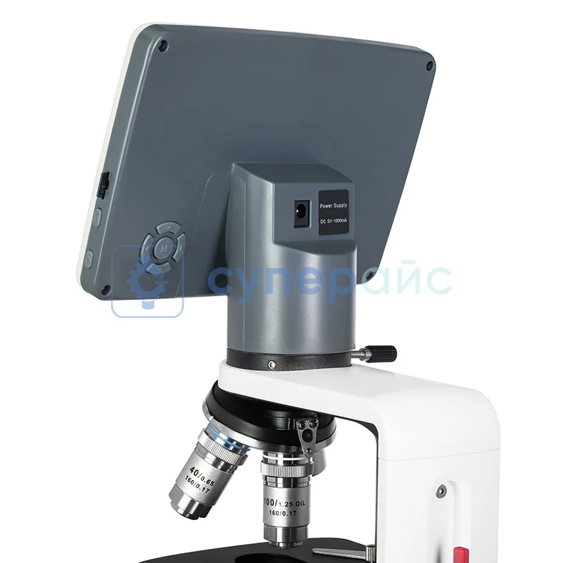 Лабораторный цифровой микроскоп Levenhuk D450L LCD 7 дюймов фото 6