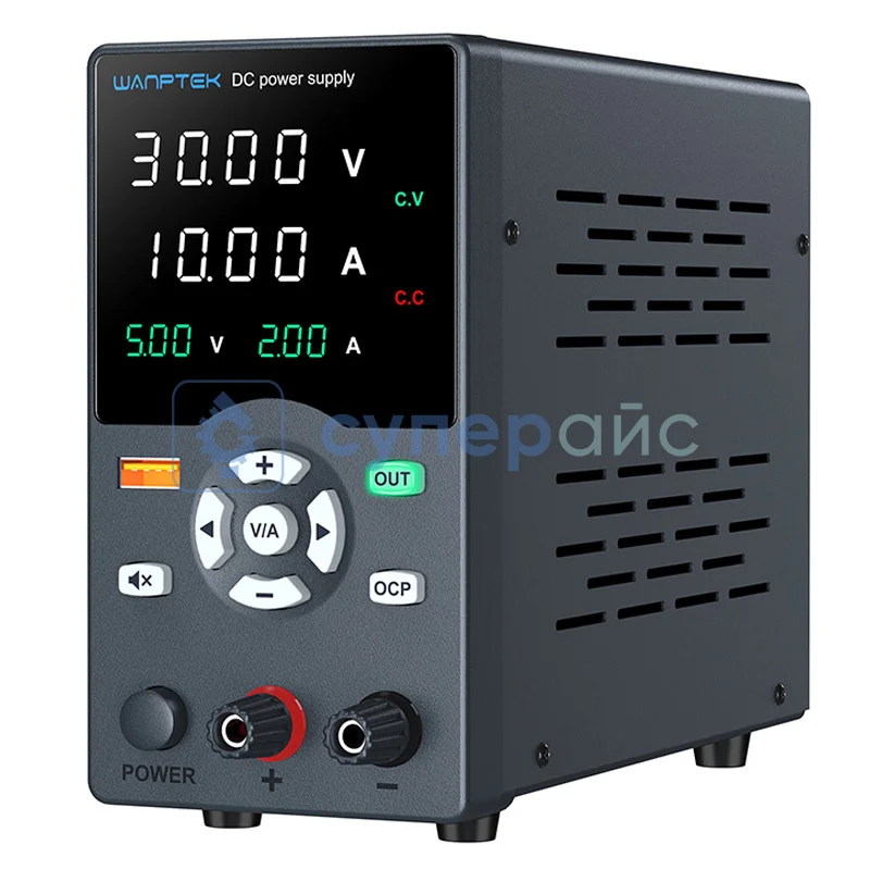 Одноканальный источник питания Wanptek GC1203H фото 2