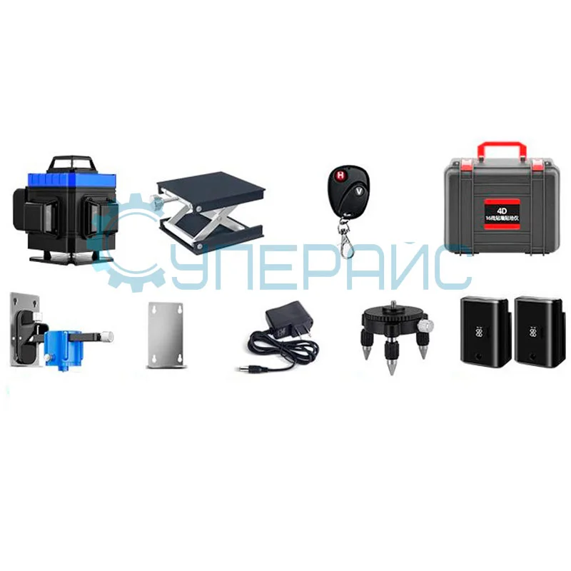 Шестнадцатилучевой нивелир MBOOS MBS-10-7 с базой 360° фото 15