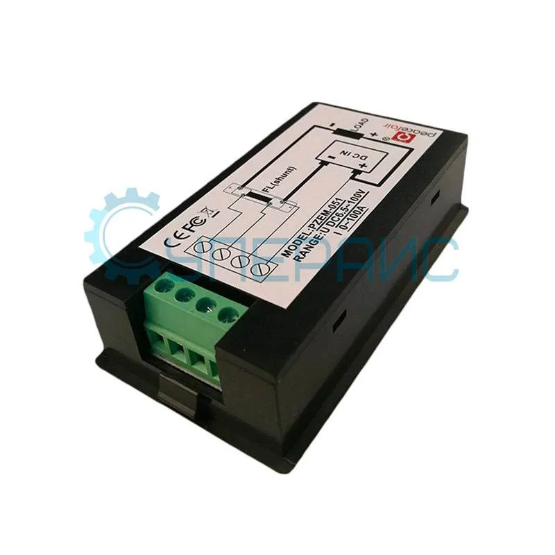 Цифровая измерительная головка PZEM-051 DC 6.5-100В, 0-100А фото 2