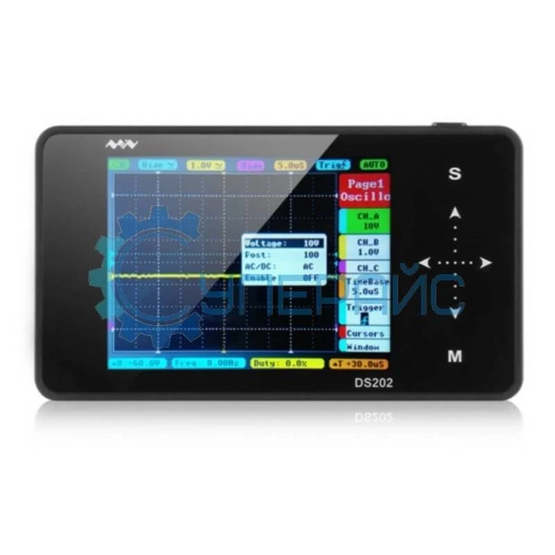 Карманный цифровой осциллограф DSO DSO202 (двухканальный) фото 2