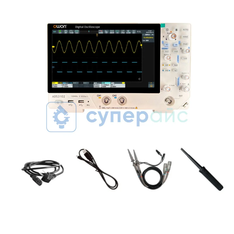 Цифровой осциллограф Owon ADS3102 фото 5