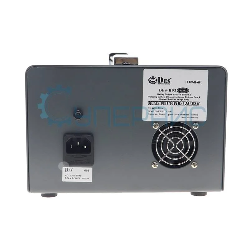 Цифровая паяльная станция CXG DES H95 5 в 1, 1800 Вт фото 2