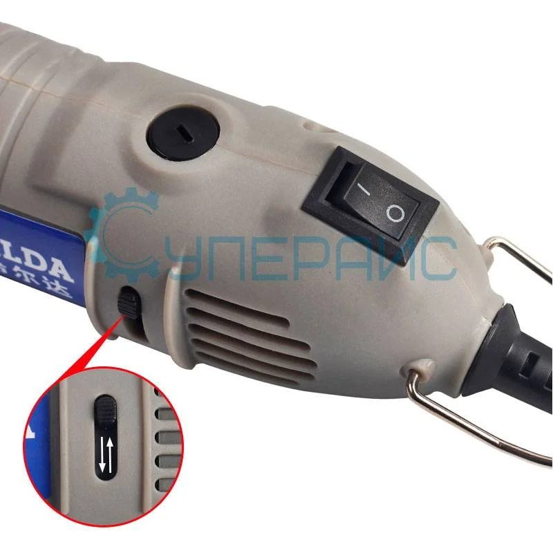 Мини-дрель с гибким валом HiLDA JD3323C фото 1