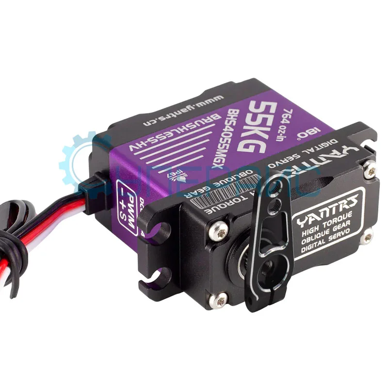 Сервомотор YANTRS BHS4055MGX (180°, 55 кг*с*см) со степенью защиты IP67 фото 2