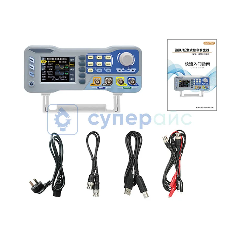 Стационарный генератор сигналов Junctek JDS8000-60MHz фото 1