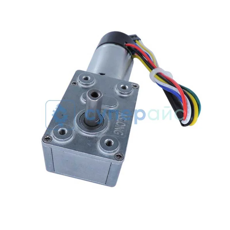 Редукторный двигатель JGY-370 12V 23RPM фото 2