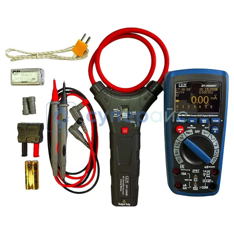 Профессиональный мультиметр CEM DT-9968BT фото 2