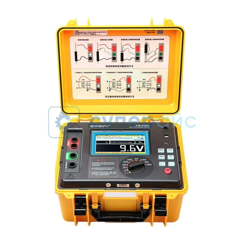 Измеритель сопротивления изоляции Swevy SW3080 фото 1
