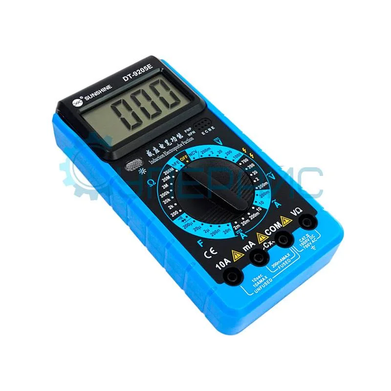 Цифровой мультиметр SUNSHINE DT-9205E фото 2
