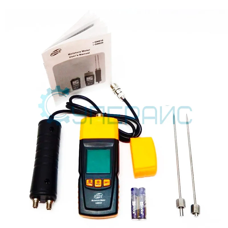 Измеритель влажности древесины Benetech GM620 фото 9