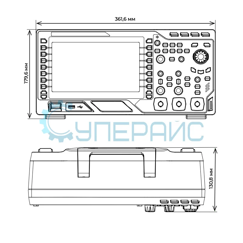 Цифровой осциллограф Rigol DS2102A фото 5