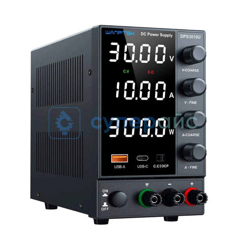 Мини импульсный блок питания Wanptek DPS3010U (30В, 10А) фото 2