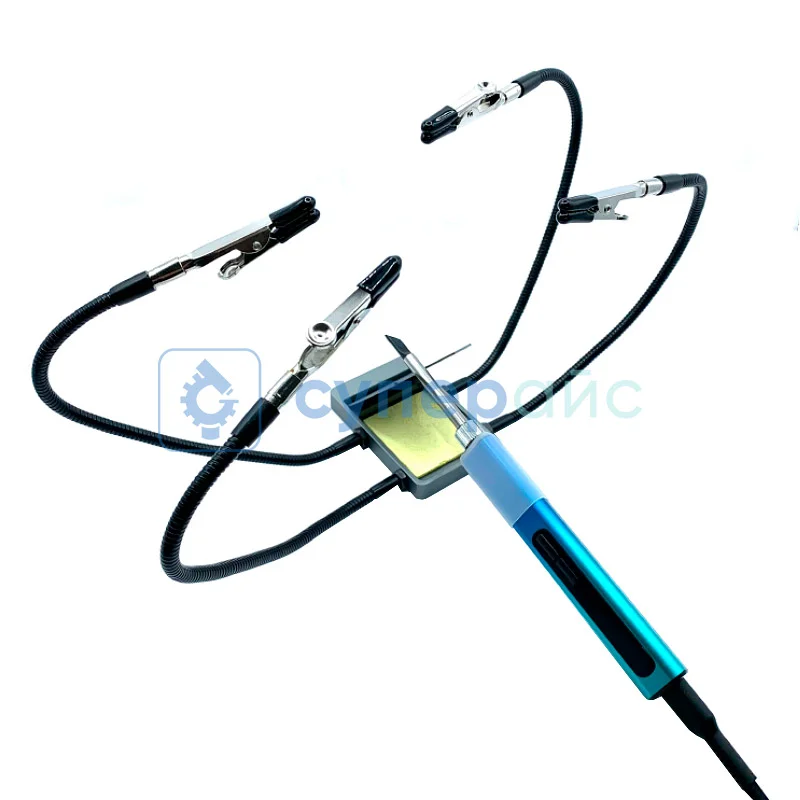 Паяльник RONGUAN Feizer RGS65 c зарядкой и зажимами (65 Вт) фото 2