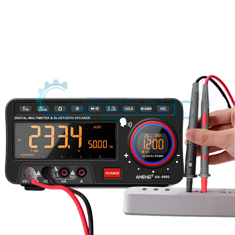 Мультиметр цифровой настольный ANENG AN-999S фото 2