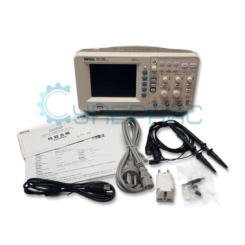 Цифровой осциллограф RIGOL DS1102E (2 канала х 100 МГц) фото 1
