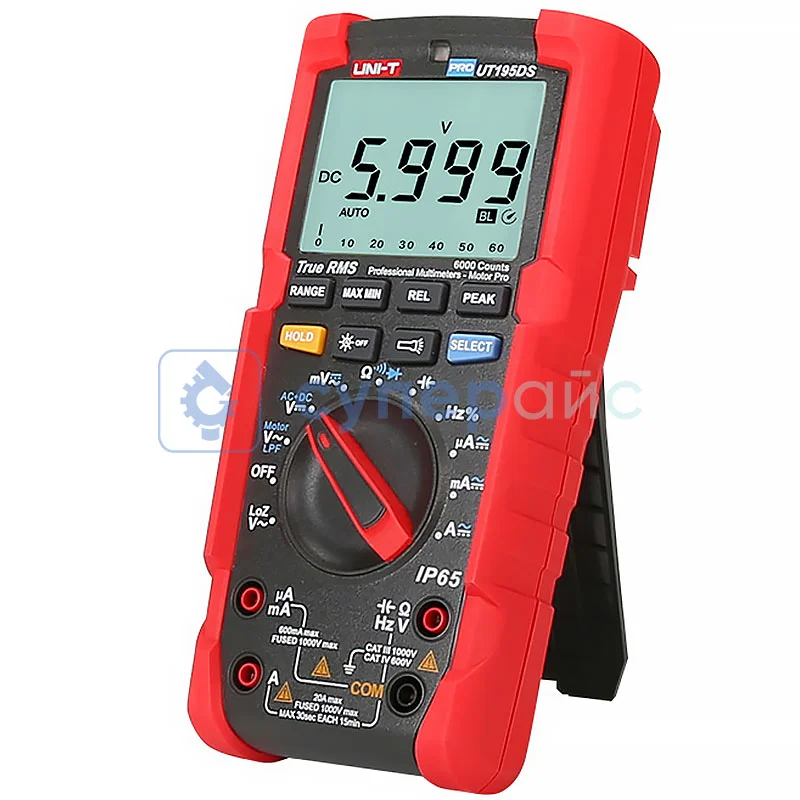 Профессиональный портативный мультиметр UNI-T UT195DS фото 2