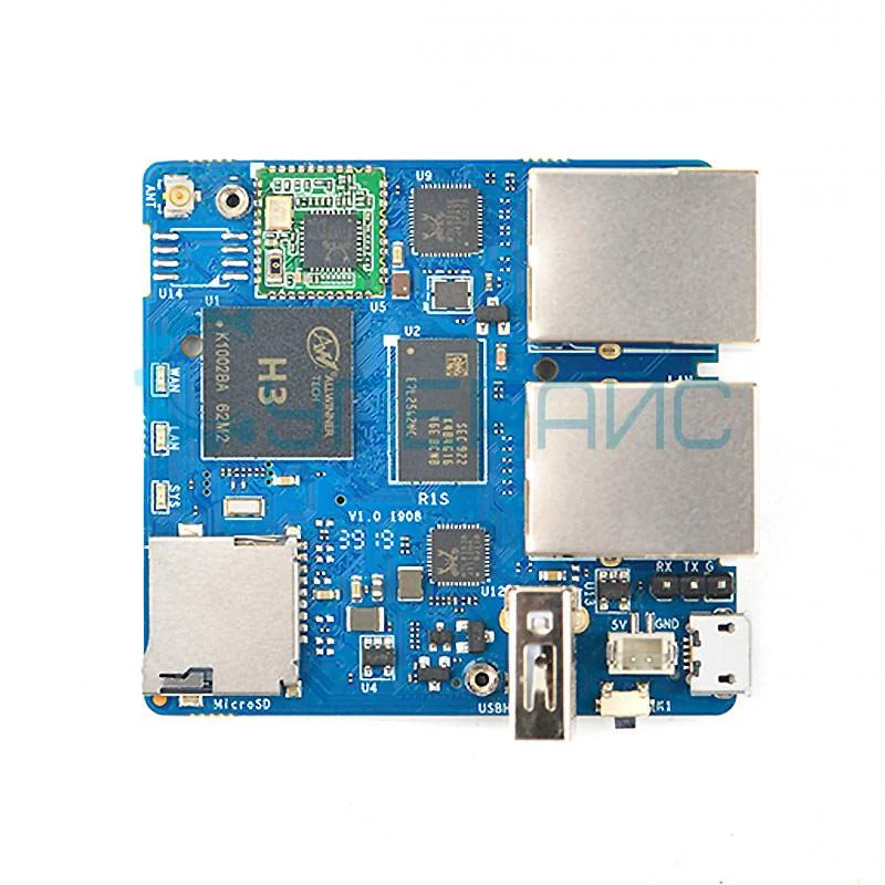 Одноплатный мини-компьютер FriendlyElec NanoPi R1S фото 3