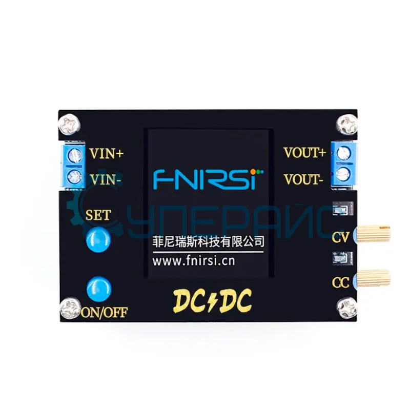 Повышающий-понижающий преобразователь FNIRSI (3 A, 35 Вт) фото 2
