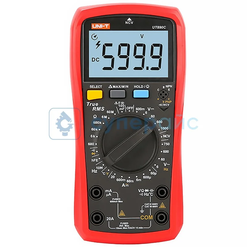 Портативный мультиметр UNI-T UT890C фото 1