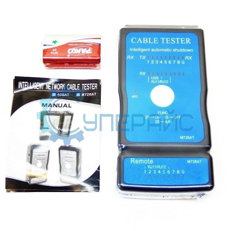 Кабельный тестер Tengfei M726AT фото 7