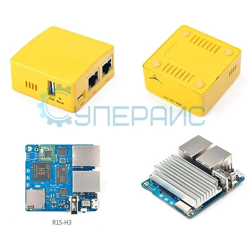 Одноплатный мини-компьютер FriendlyElec NanoPi R1S фото 4