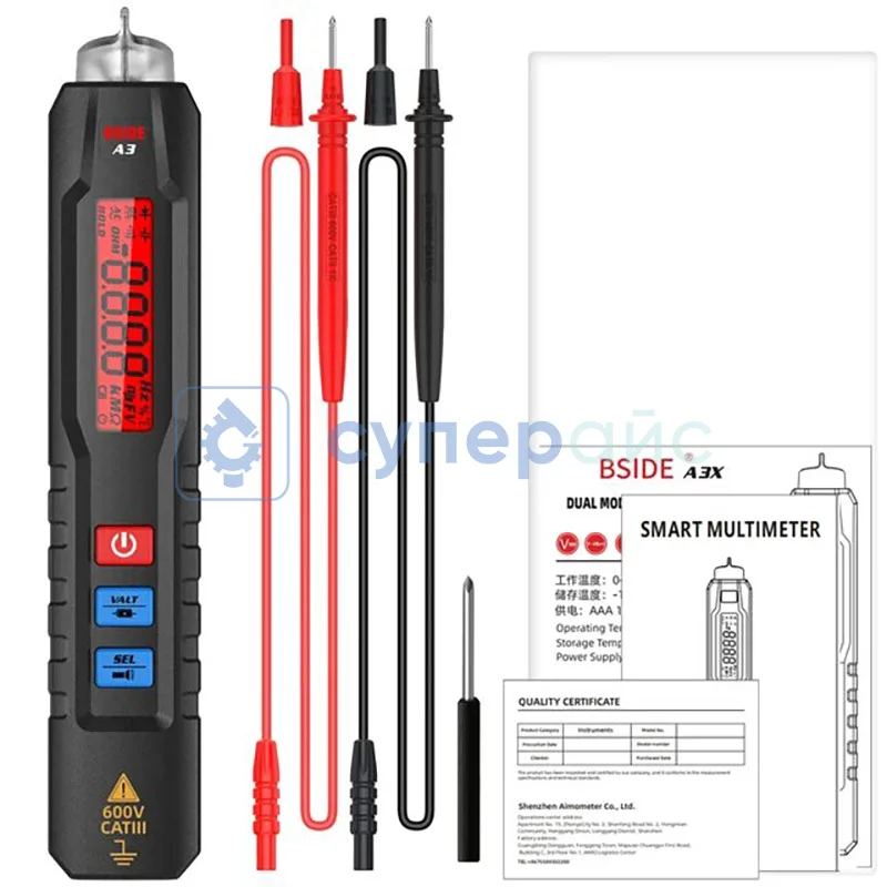 Детектор напряжения BSIDE A3 фото 1